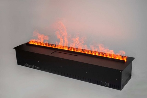 Электроочаг Schönes Feuer 3D FireLine 1000 Pro со стальной крышкой в Ульяновске